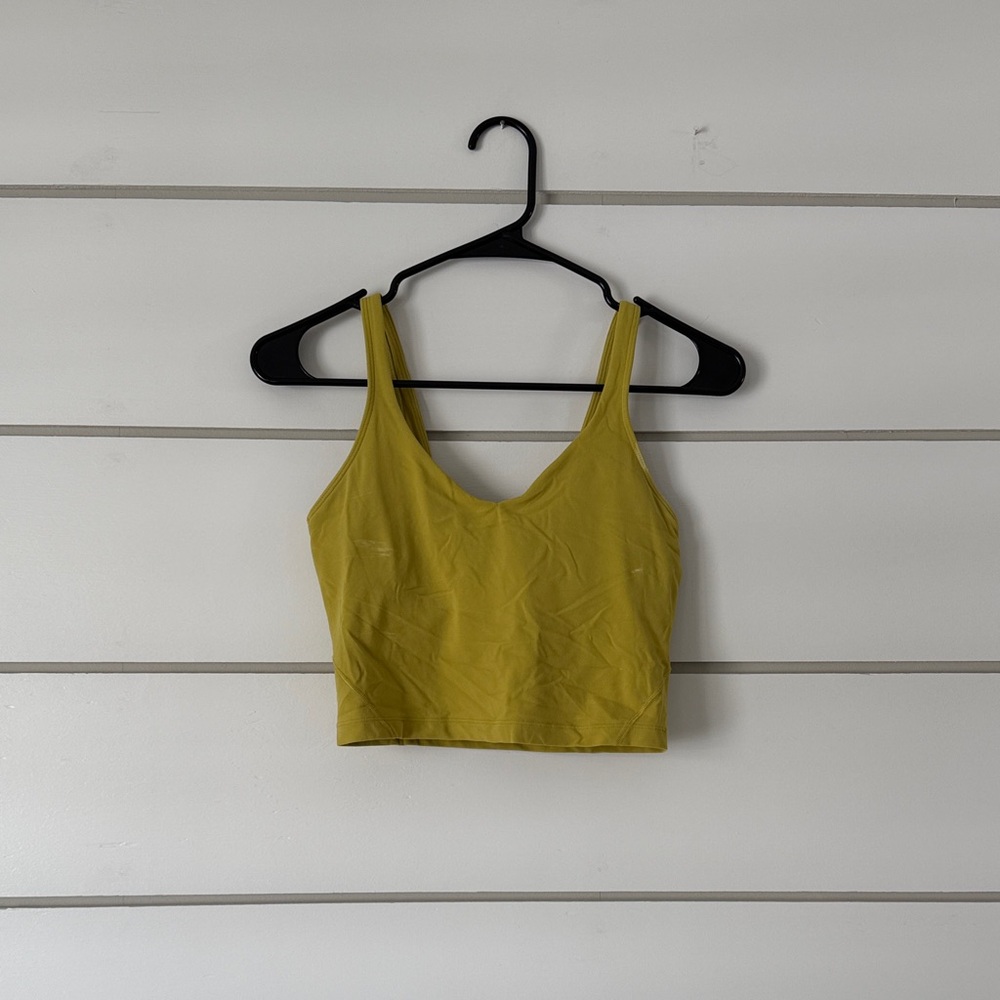 LULULEMON Mustard align tank  Top